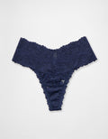 Thong Show Off Rosey en encaje By Aerie - Azul 6774_8154_410_f