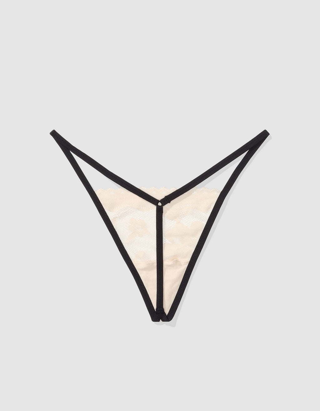 Presume tanga de encaje femenino - Gris 6774_8387_021_b