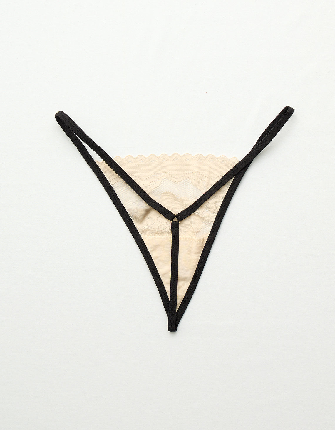 Presume tanga de encaje femenino - Beige 6774_8387_196_b