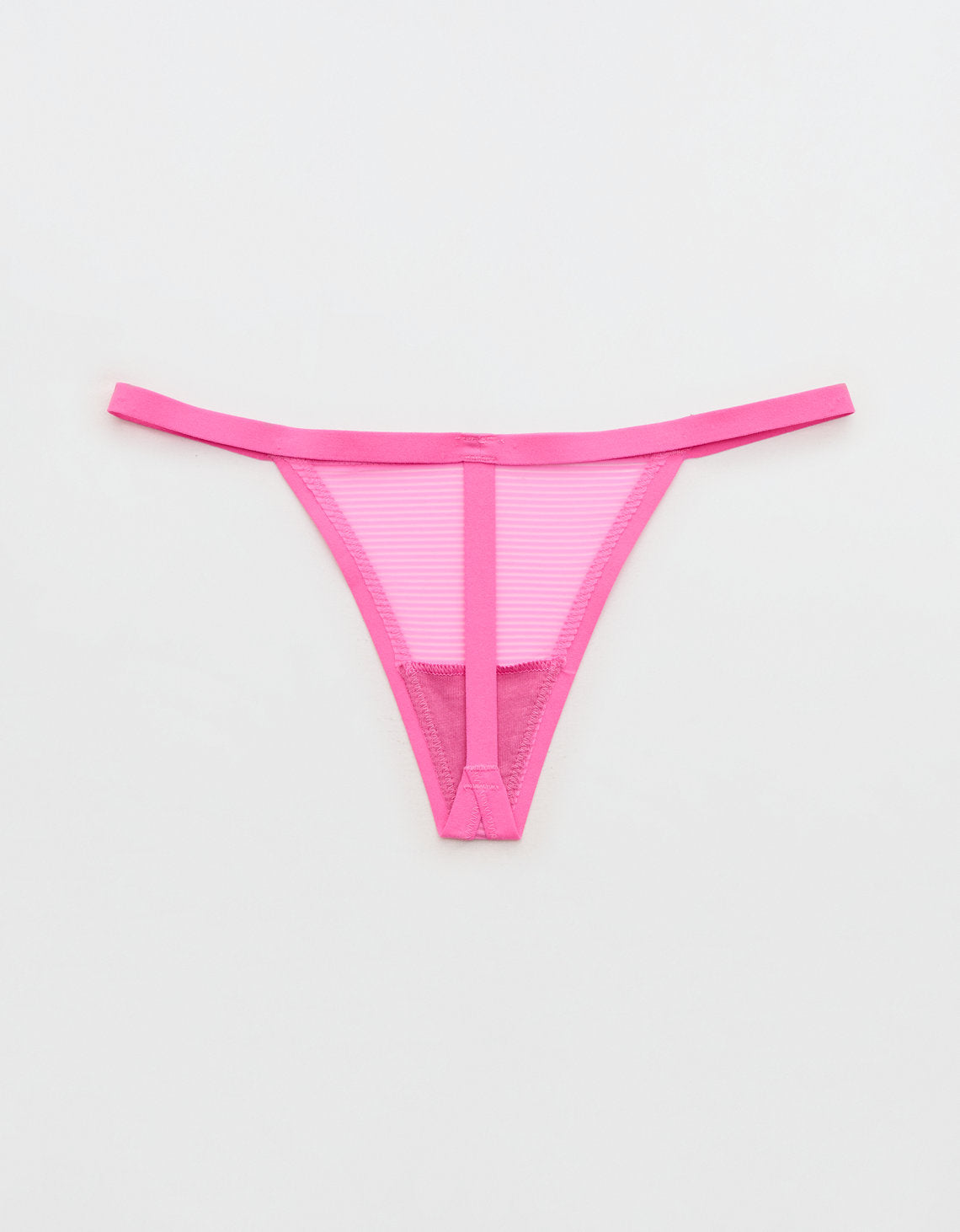 Smoothez Tanga de Rayas Transparentes - Rosa 6774_8513_626_b