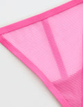 Smoothez Tanga de Rayas Transparentes - Rosa 6774_8513_626_d3