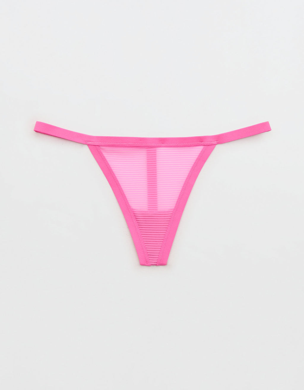 Smoothez Tanga de Rayas Transparentes - Rosa 6774_8513_626_f