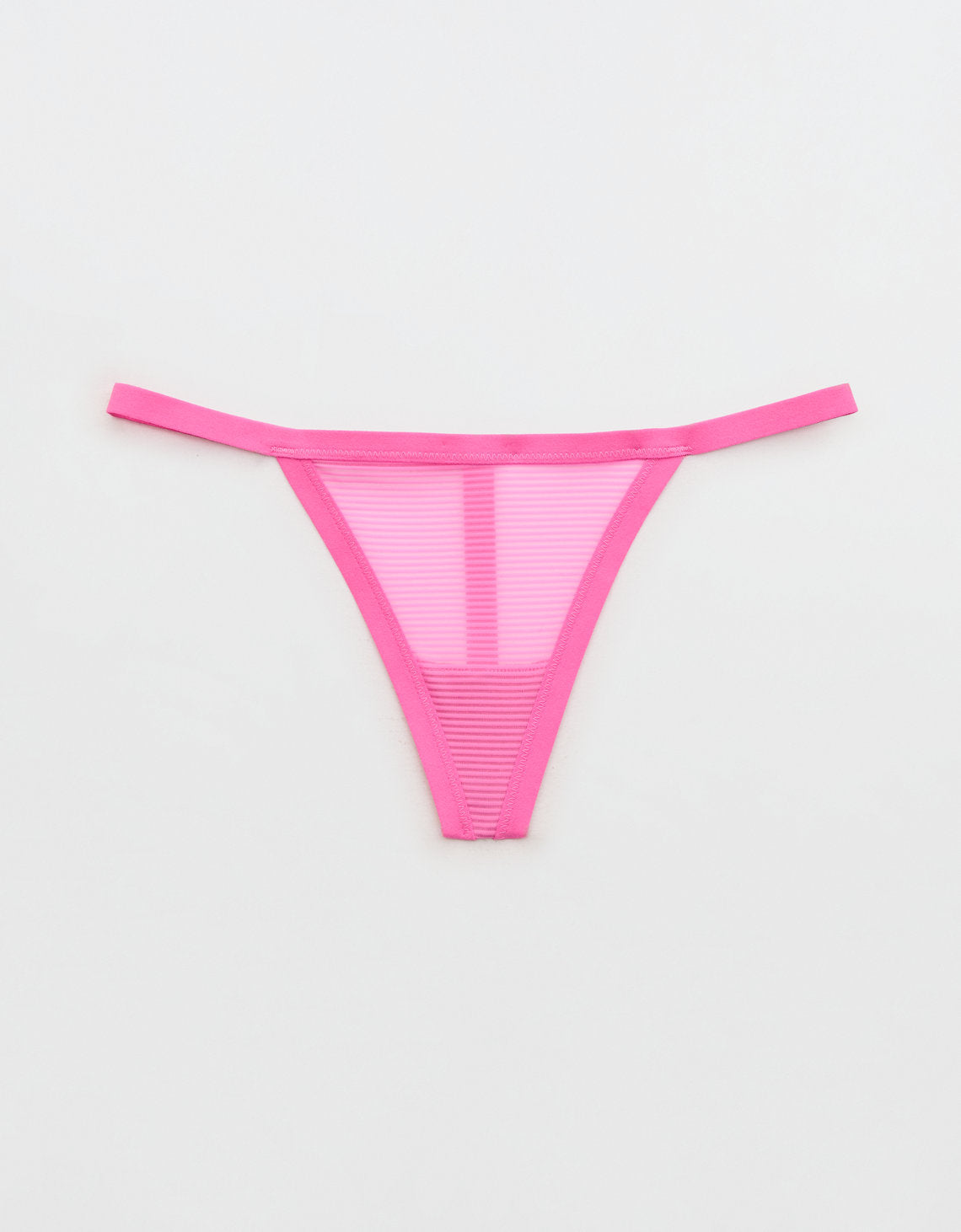 Smoothez Tanga de Rayas Transparentes - Rosa 6774_8513_626_f