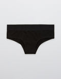 Undie Aerie Cheeky de algodón y encaje - Negro 7441_6314_073_f