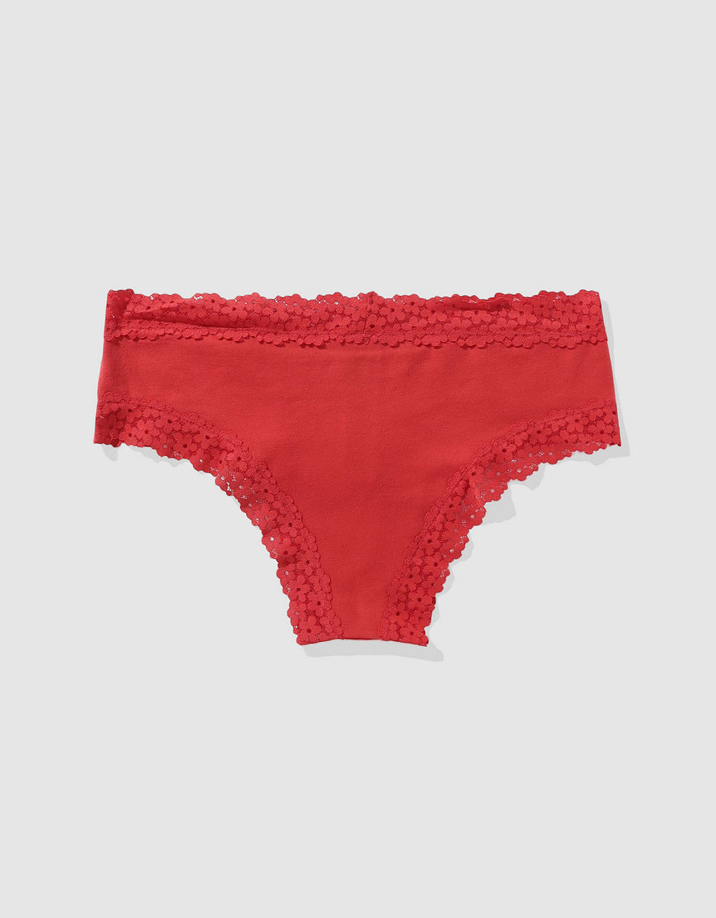 Tanga de encaje Mujer Aerie - Rojo 7442_7075_572_b