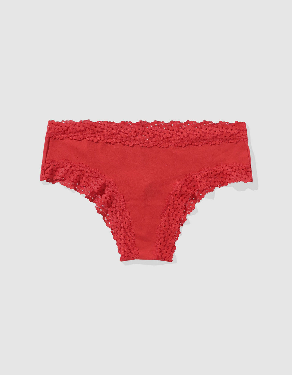 Tanga de encaje Mujer Aerie - Rojo 7442_7075_572_f
