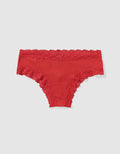 Tanga de encaje Mujer Aerie - Rojo 7442_7075_572_f