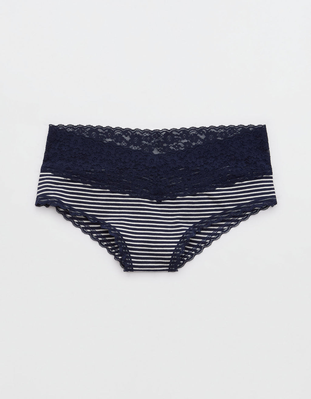 Tanga de encaje Mujer Aerie - Azul 7442_7088_410_f