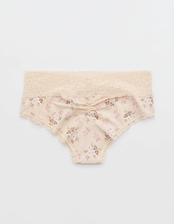 Panty Cheeky con Encaje Vintage Superchill de Aerie - Generico