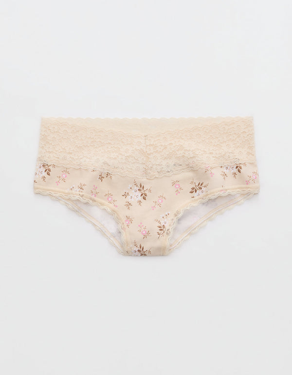 Panty Cheeky con Encaje Vintage Superchill de Aerie - Generico