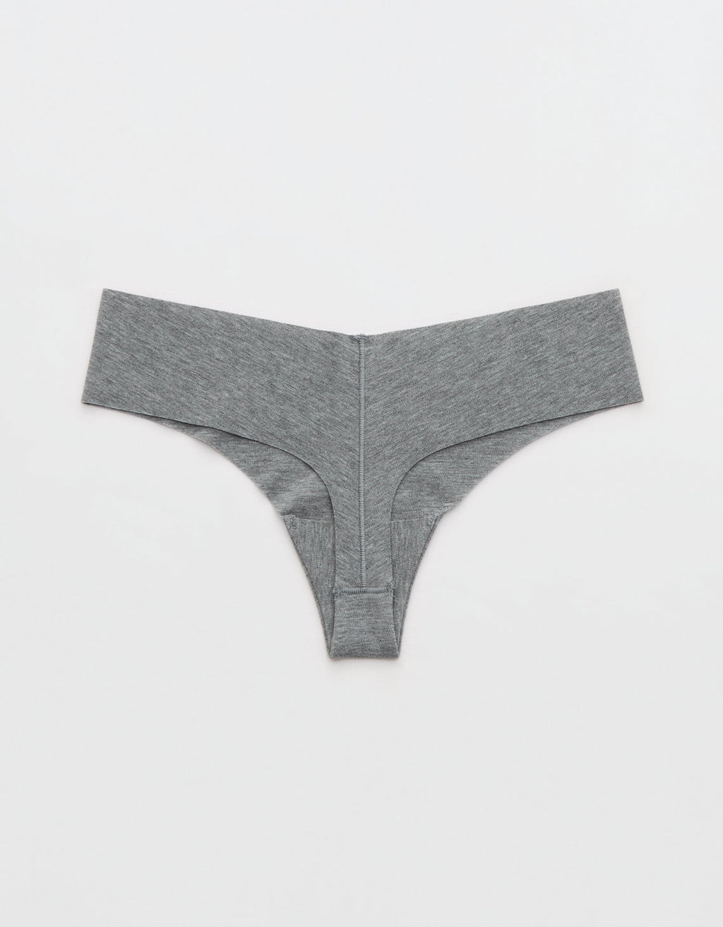 Thong Superchill No Show de Algodón By Aerie - Gris 8443_8183_030_b