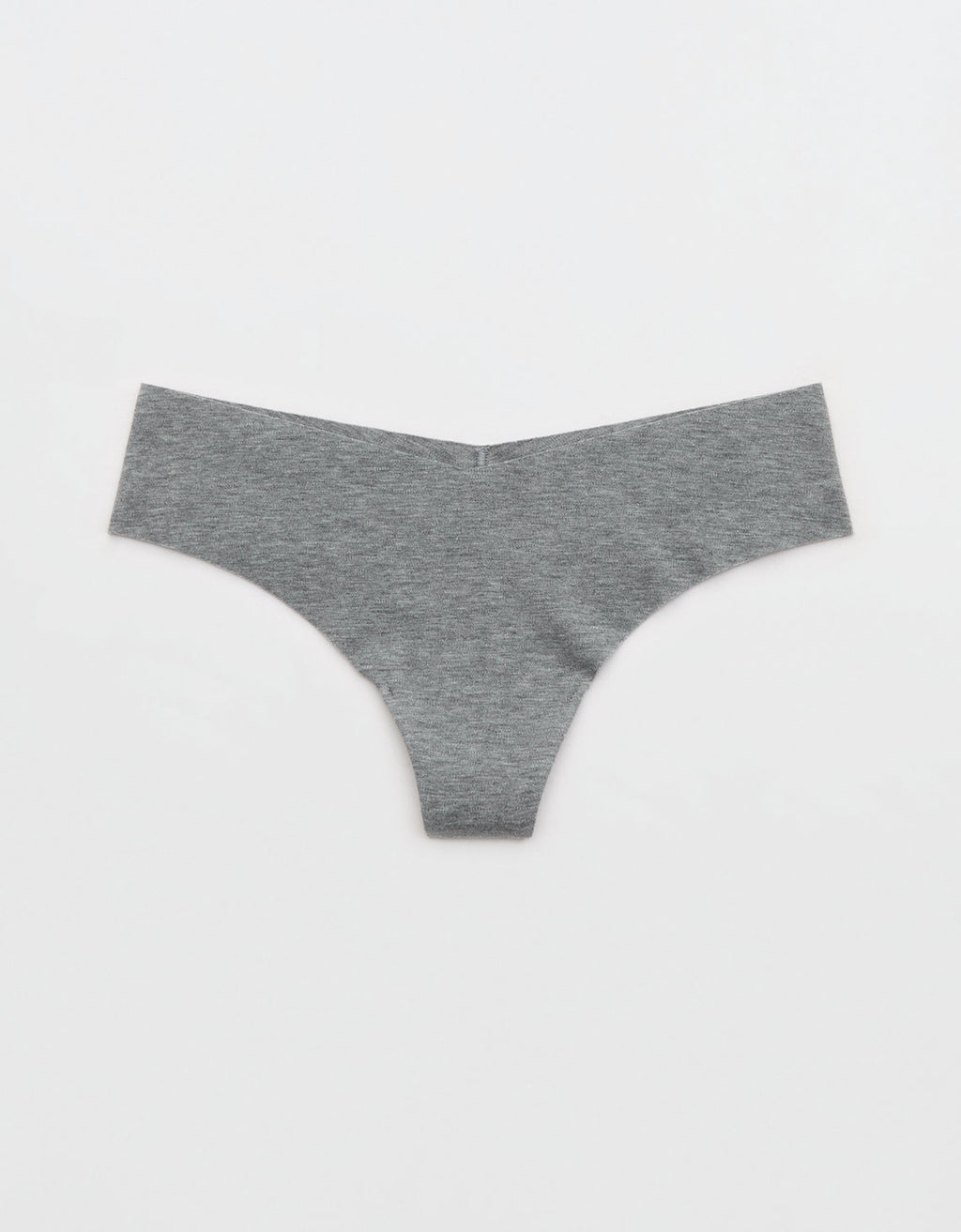 Thong Superchill No Show de Algodón By Aerie - Gris 8443_8183_030_f