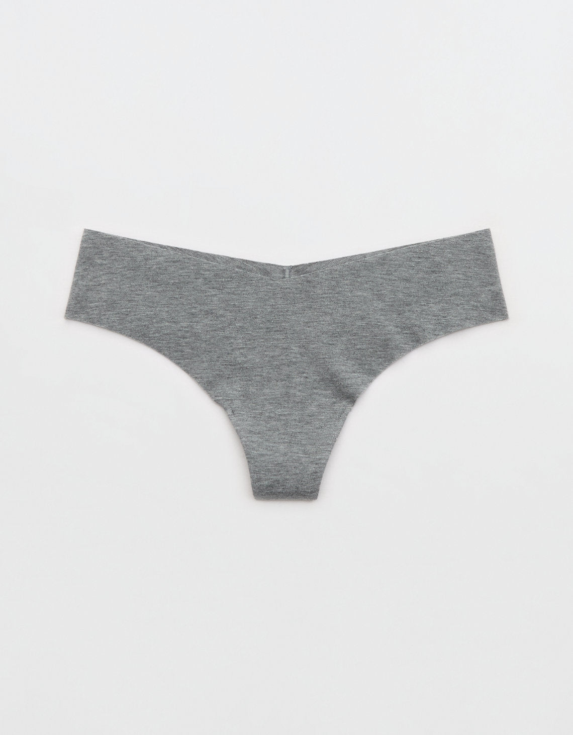 Thong Superchill No Show de Algodón By Aerie - Gris 8443_8183_030_f