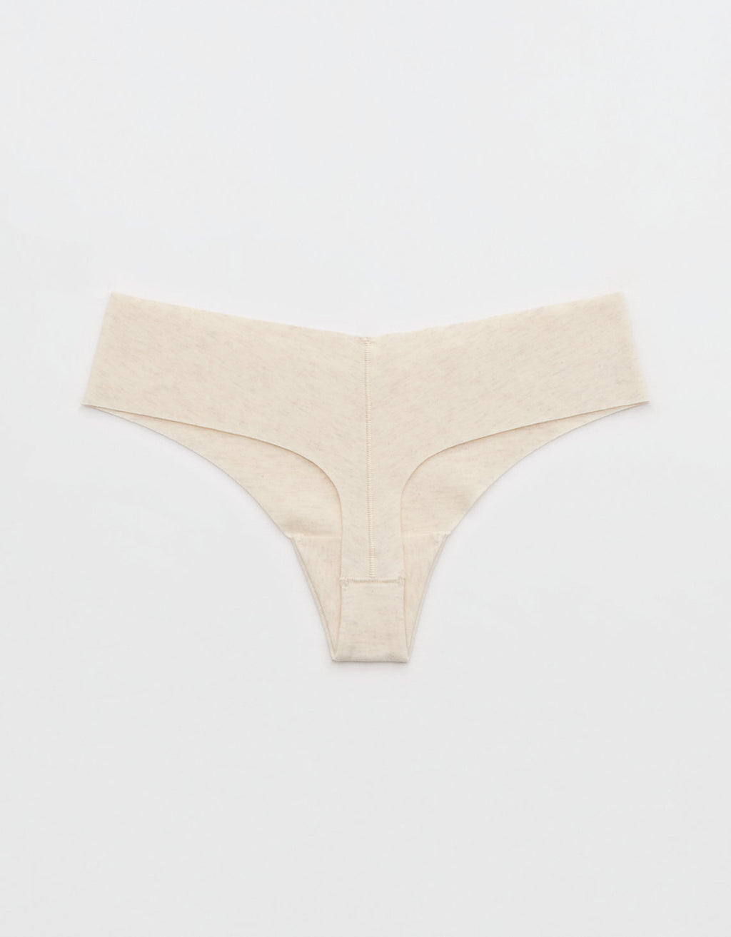 Thong Superchill No Show de Algodón By Aerie - Blanco 8443_8183_062_b