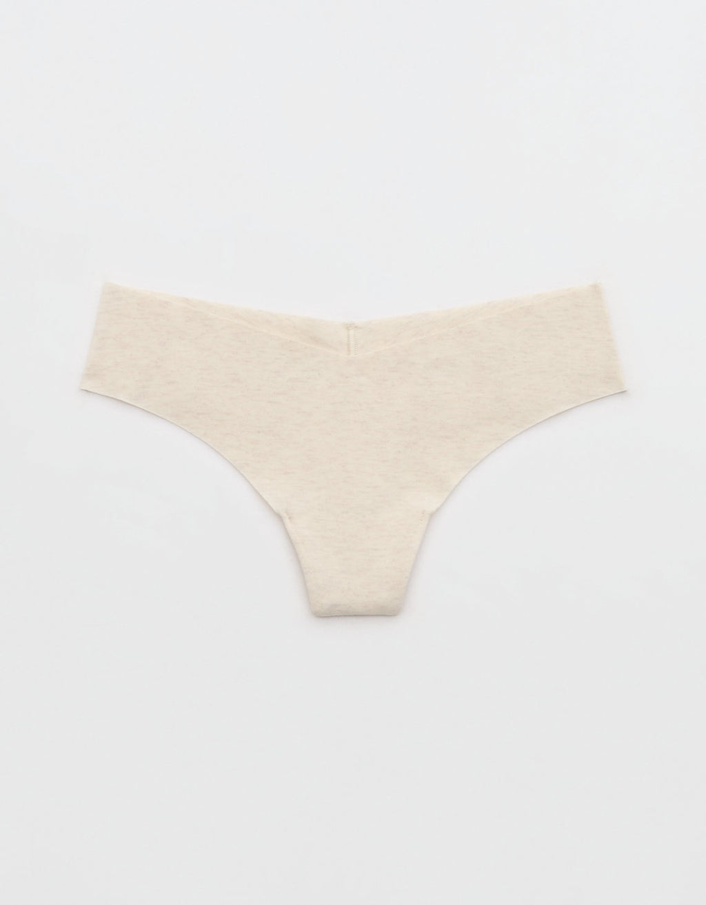 Thong Superchill No Show de Algodón By Aerie - Blanco 8443_8183_062_f