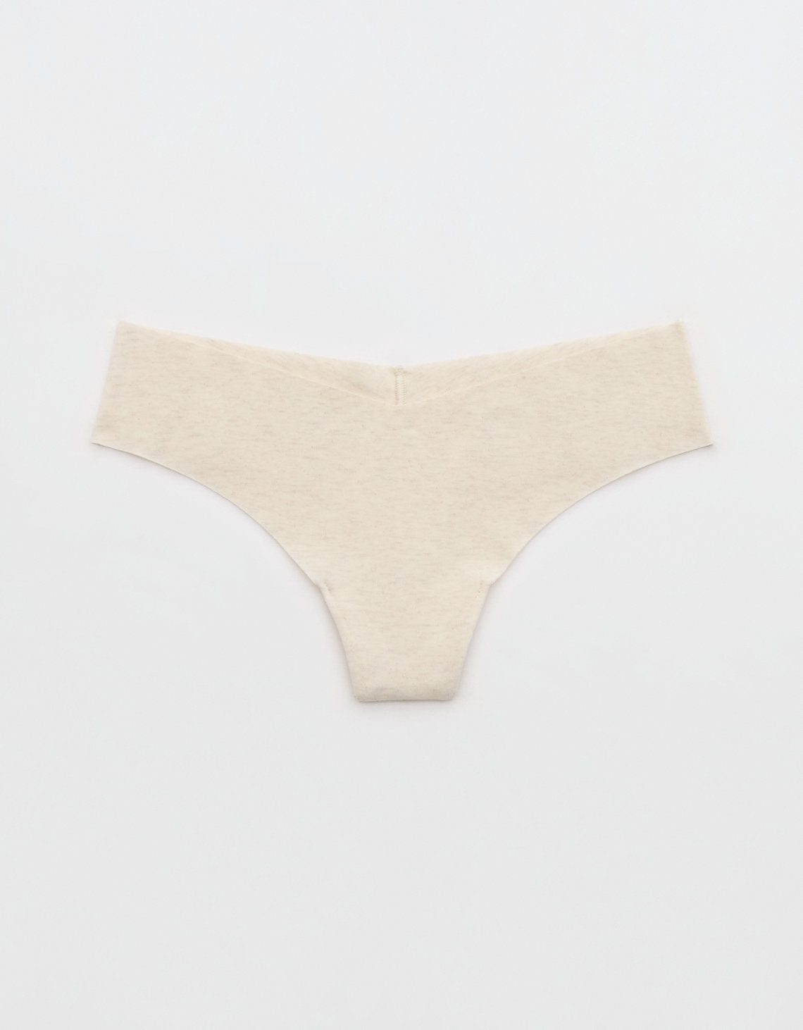 Thong Superchill No Show de Algodón By Aerie - Blanco 8443_8183_062_f