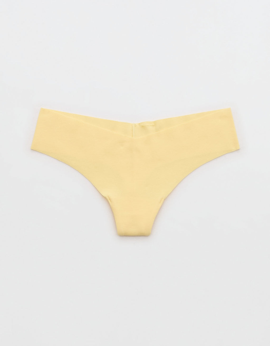 Thong Superchill No Show de Algodón By Aerie - Amarillo 8443_8183_717_f