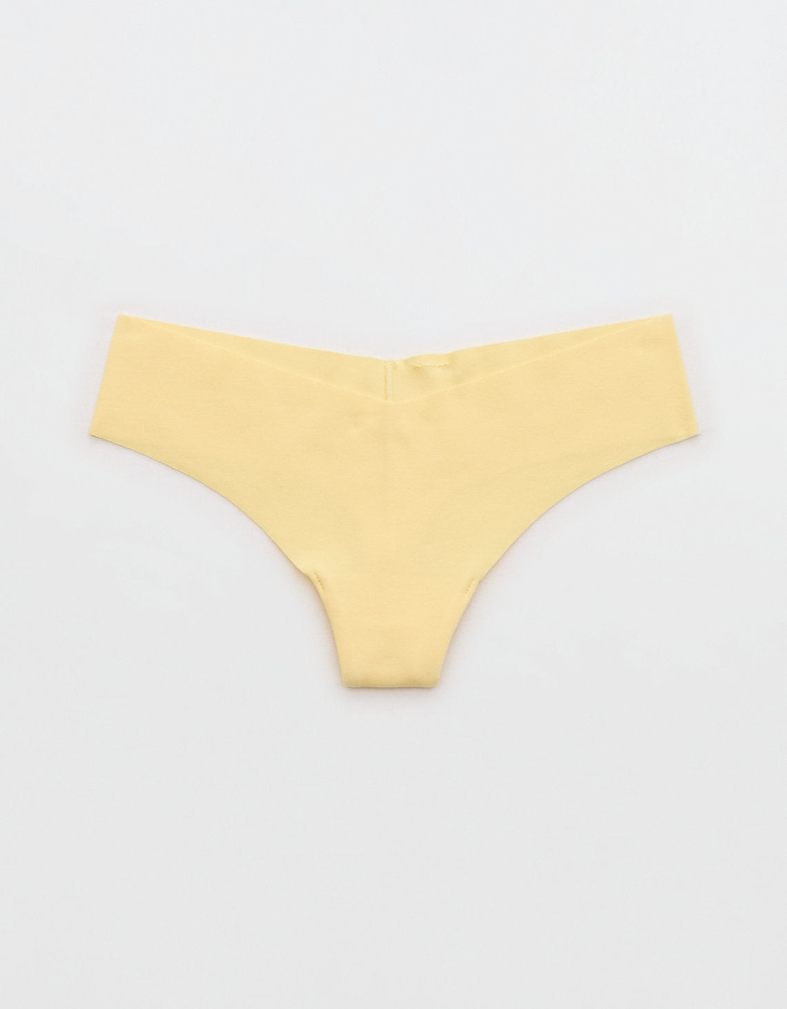 Thong Superchill No Show de Algodón By Aerie - Amarillo 8443_8183_717_f