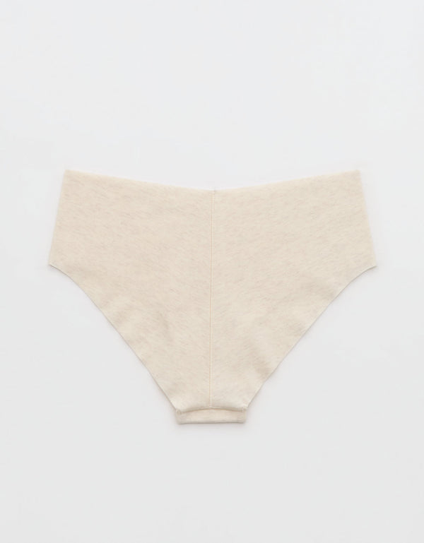 Cheeky Superchill No Show de Algodón By Aerie - Blanco
