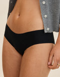 Cheeky Superchill No Show de Algodón By Aerie - Negro 8443_8184_073_of