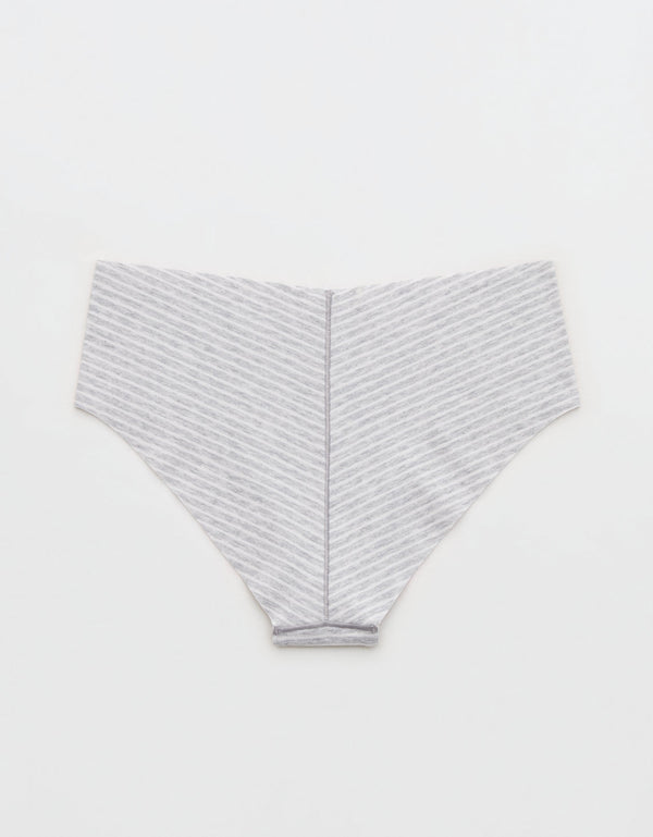Cheeky Superchill No Show de Algodón By Aerie - Gris