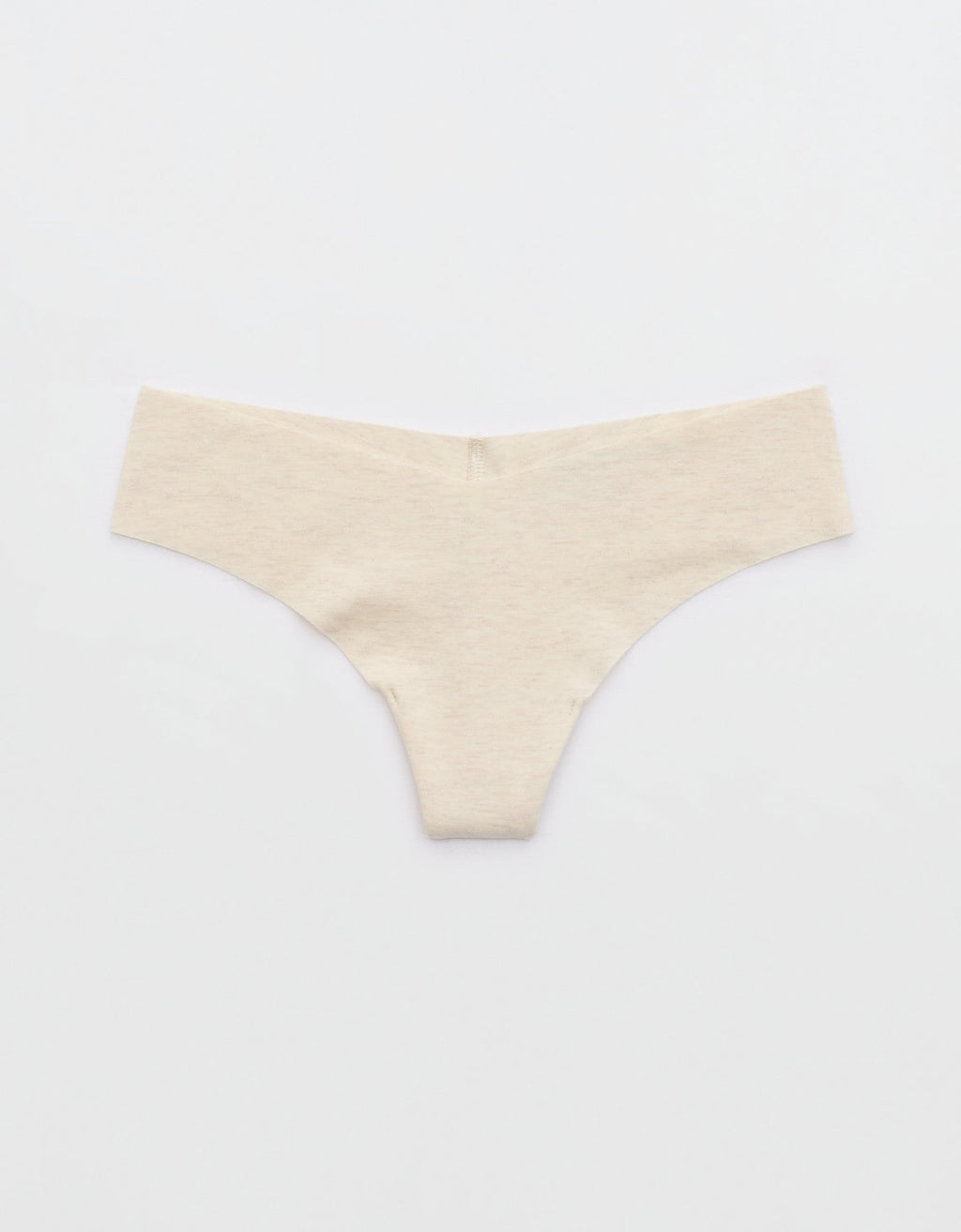 Superchill Thong de algodón No Show By Aerie - Blanco 8445_6952_062_f