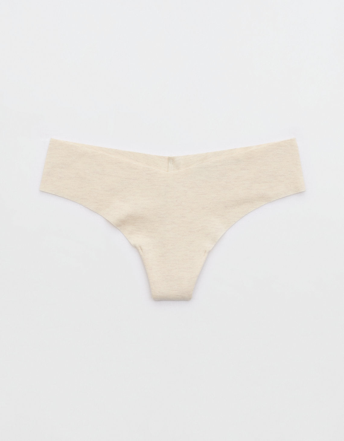 Superchill Thong de algodón No Show By Aerie - Blanco 8445_6952_062_f