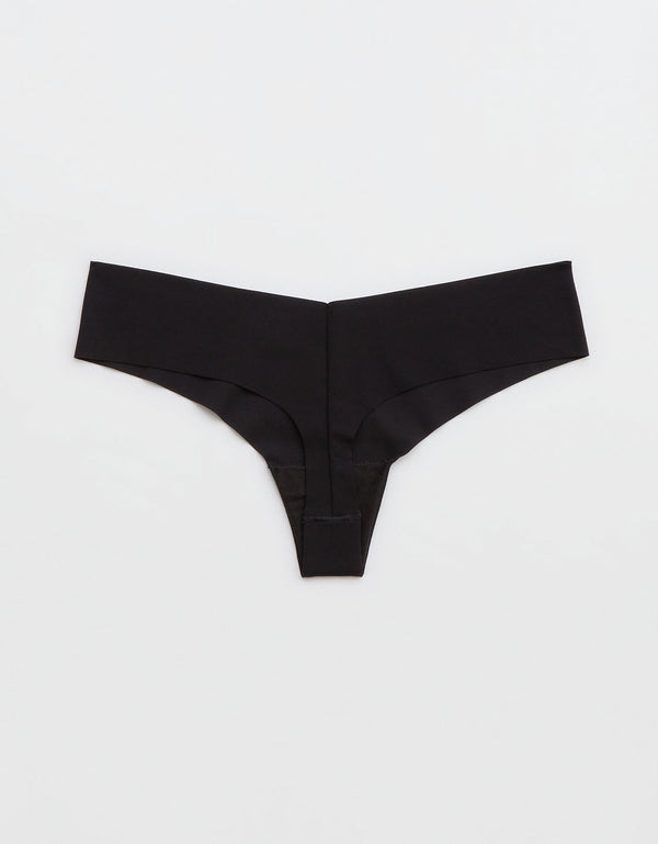 SMOOTHEZ Thong sin costuras By Aerie - Negro