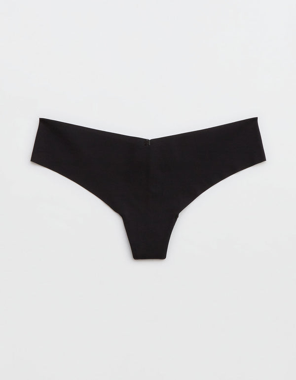 SMOOTHEZ Thong sin costuras By Aerie - Negro