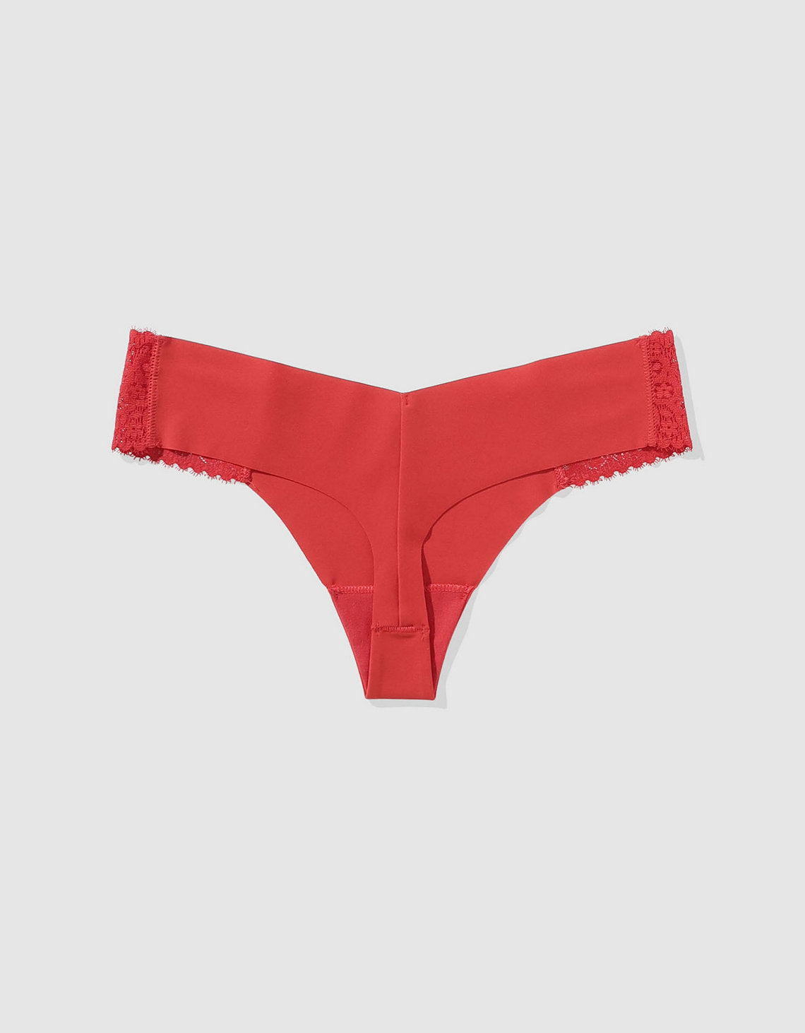 Tanga de encaje Mujer Aerie - Rojo 8445_8168_572_b