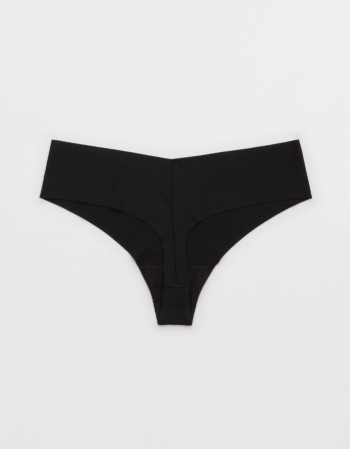 SMOOTHEZ No Show Thong By Aerie - Negro 8445_8245_073_b