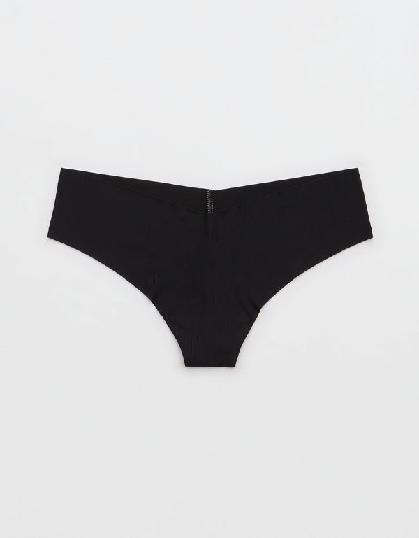SMOOTHEZ No Show Thong By Aerie - Negro