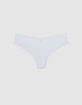 Thong SMOOTHEZ No Show sin costuras By Aerie - Blanco 8445_8446_100_f