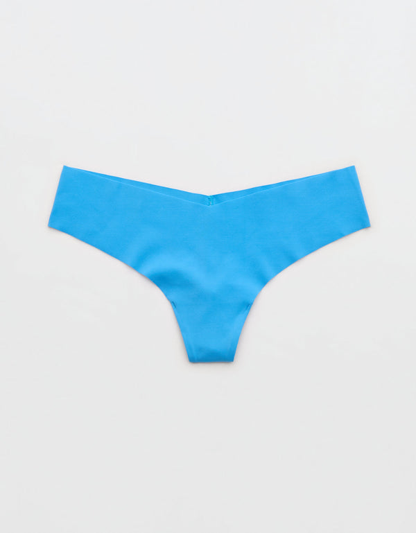 Thong SMOOTHEZ No Show sin costuras By Aerie - Azul
