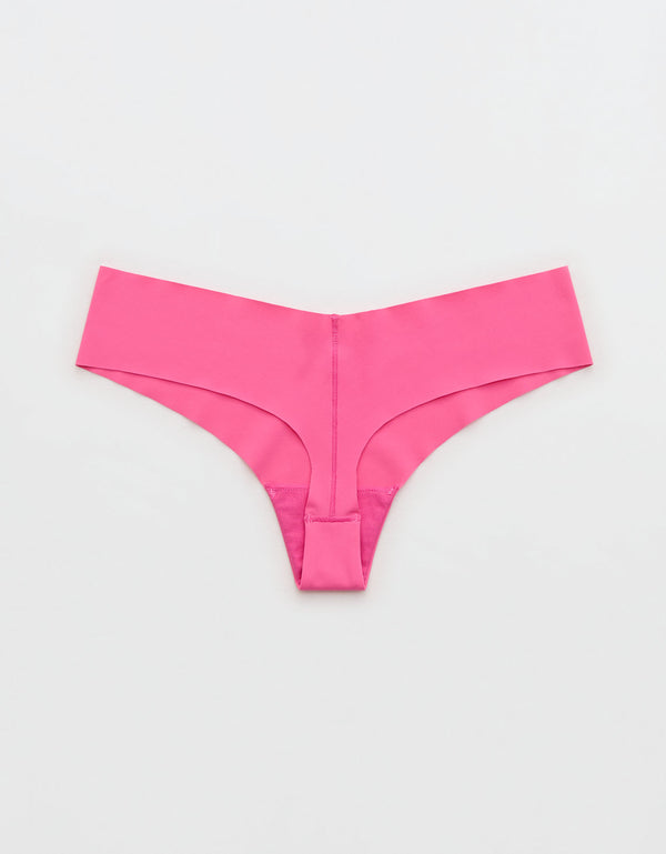 Thong SMOOTHEZ No Show sin costuras By Aerie - Rosa