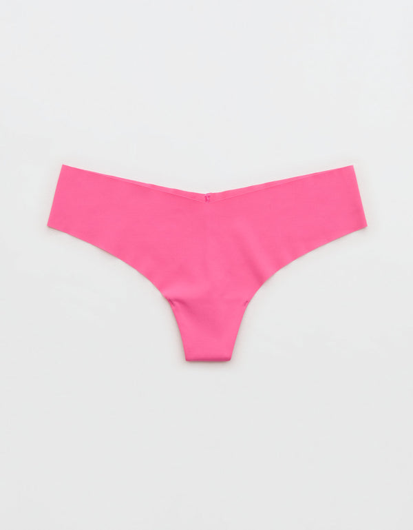 Thong SMOOTHEZ No Show sin costuras By Aerie - Rosa
