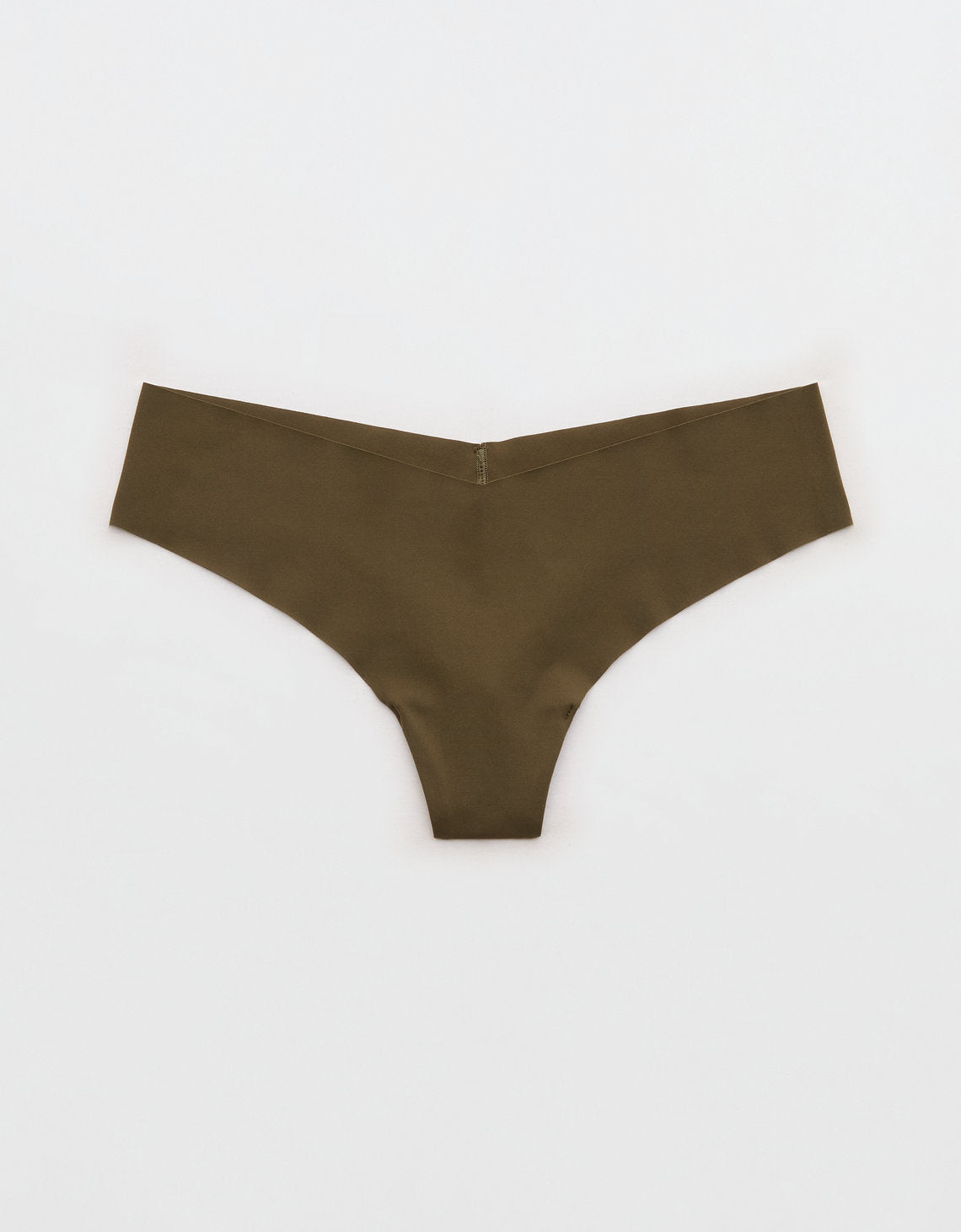 Thong SMOOTHEZ No Show sin costuras By Aerie - Verde 8445_8446_748_f