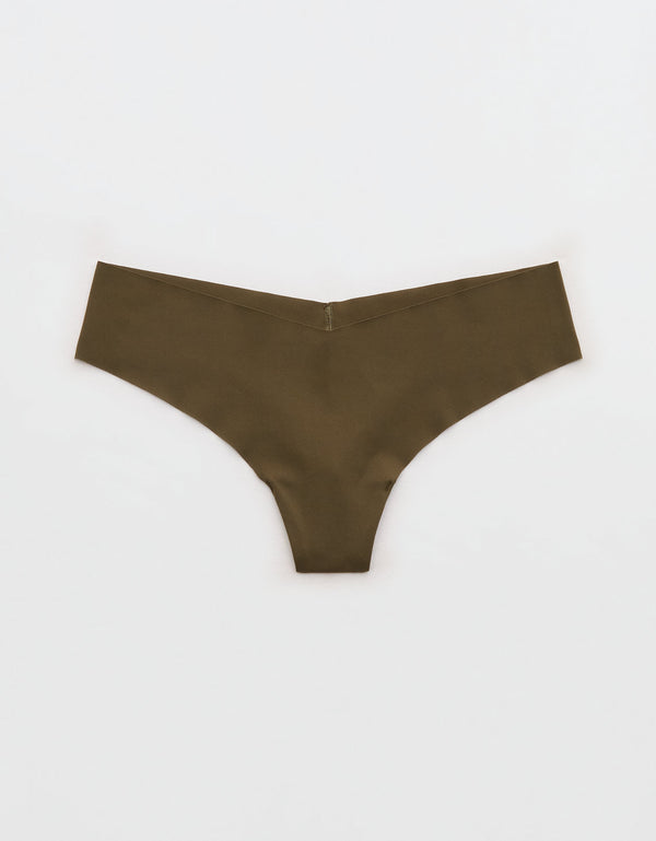 Thong SMOOTHEZ No Show sin costuras By Aerie - Verde