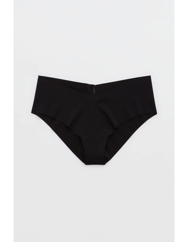 Cheeky SMOOTHEZ No Show sin costuras By Aerie - Negro