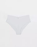 Cheeky SMOOTHEZ No Show sin costuras By Aerie - Blanco 8445_8449_100_f