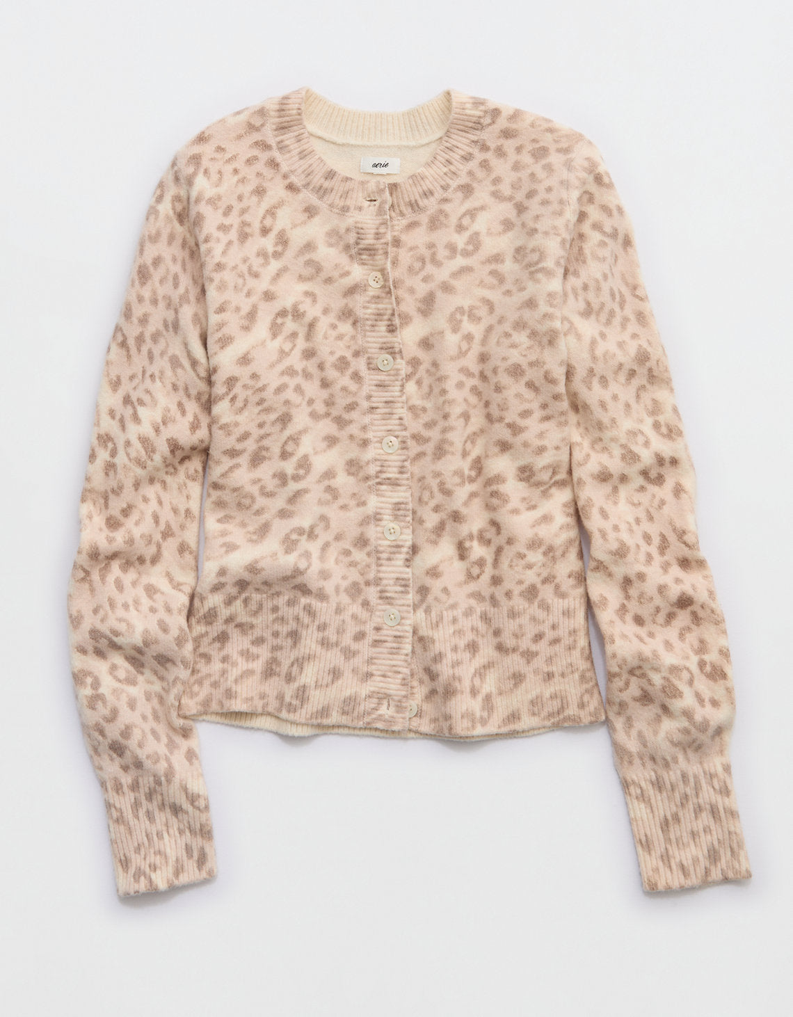 Cárdigan Clásico Más Suave de Aerie - Gris 9492_3732_021_f
