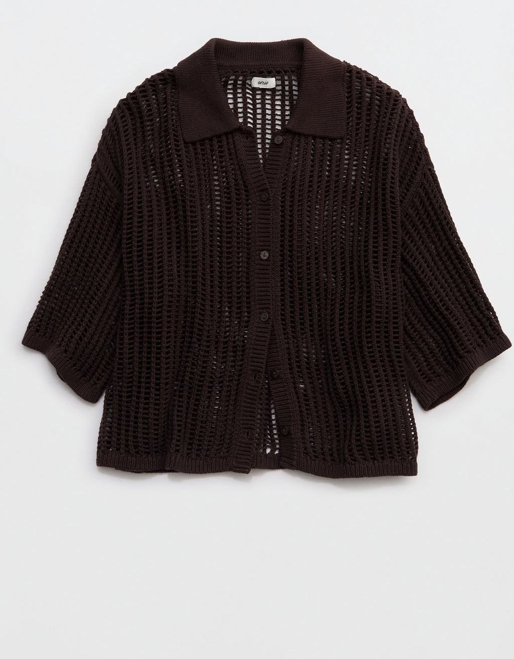 Camiseta tipo Polo tejido By Aerie - Generico 9492_3897_192_f