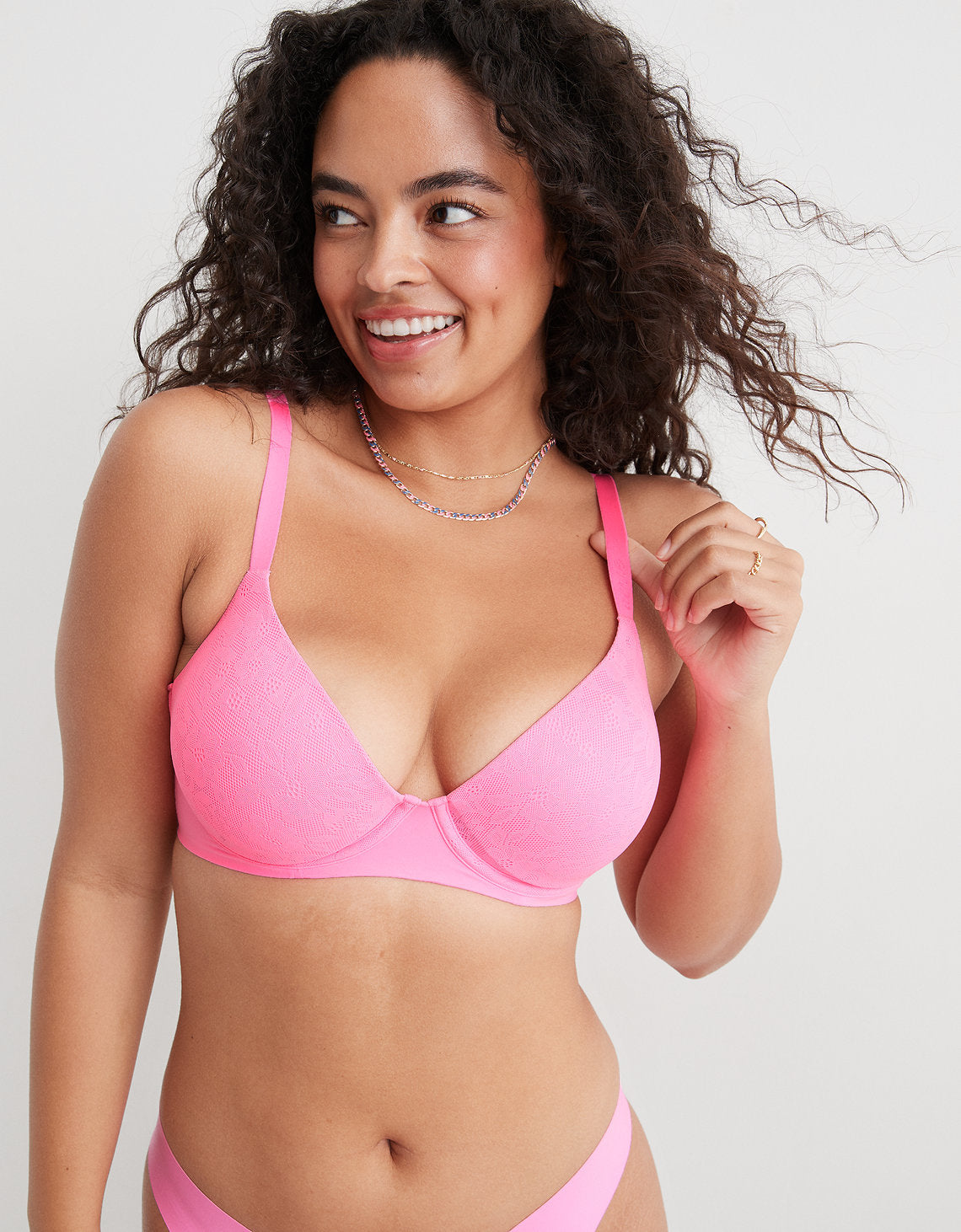 Bra Aerie Real Sunnie con efecto push up - Rojo 9734_5110_674_of