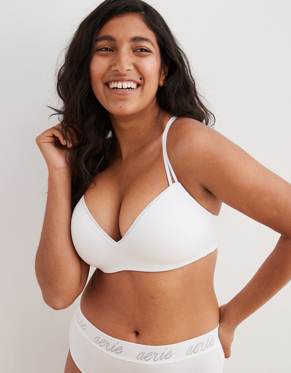 Bra Push Up Aerie sin barillas - Blanco