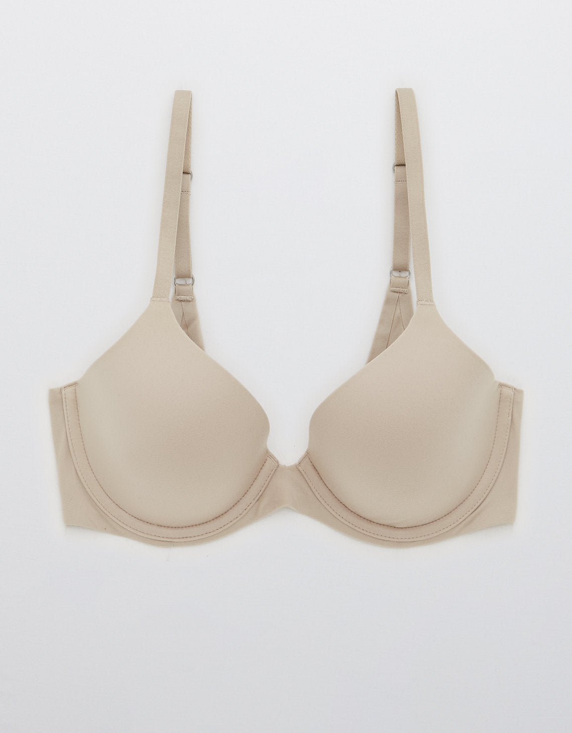 Sunnie Bra Cobertura Total Lightly Lined By Aerie - Beige 9792_8260_150_f