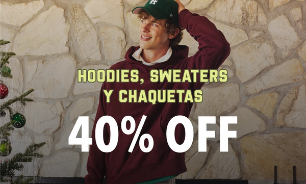HOODIES 40% OFF