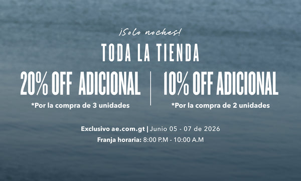 10% ADD x 2 unid | 20% ADD x 3 unid o más