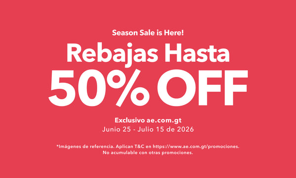 Rebajas hasta 50% off