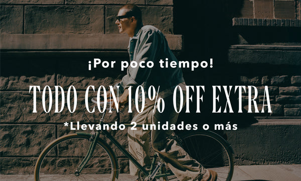 Todo con 10% OFF 2 o más unidades